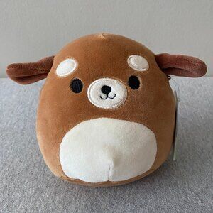 NWT Squishmallows Sam the Dog 5" 2017